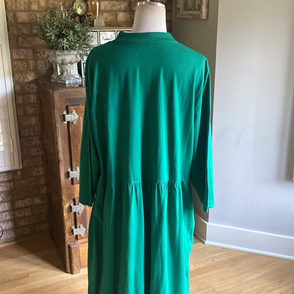 ULLA POPKEN EUROPE GREEN DRESS PLUS US 20 / 22 NEW - Picture 7 of 8